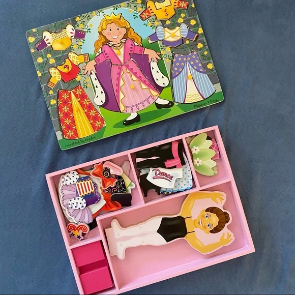 Melissa & Doug | Toys | Melissa And Doug Girly Puzzles | Poshmark